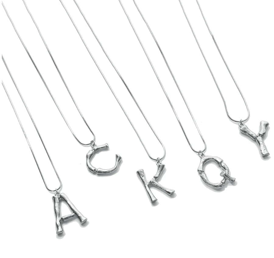 Fashion 26 letter necklace-DESTINY