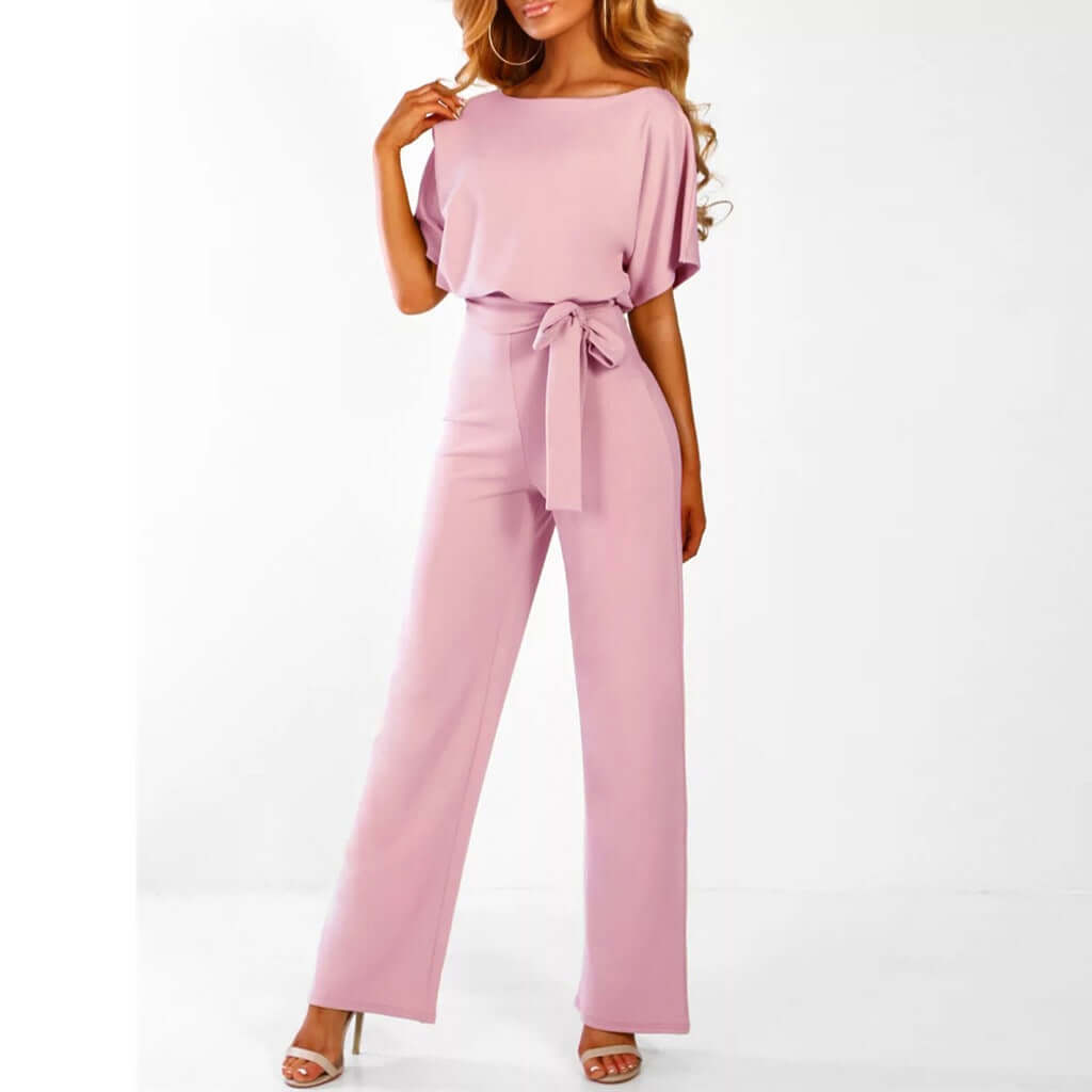 Simple and chic jumpsuit-DESTINY