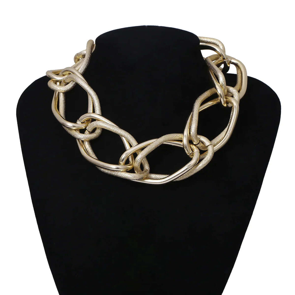 Fashion thick chain necklace-DESTINY