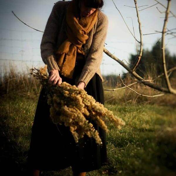 Soft Linen Texture Scarf-DESTINY