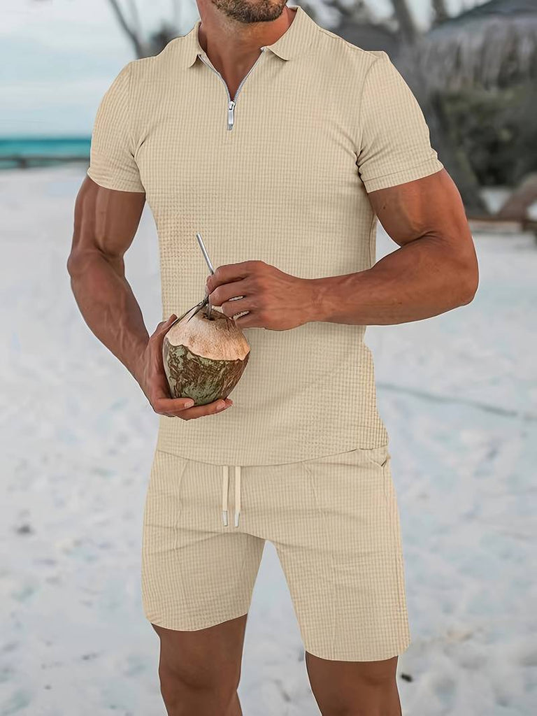 Benjamin – 2 piece holiday outfit set for men-DESTINY