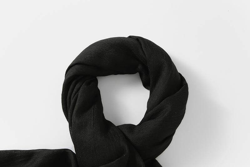 Soft Linen Texture Scarf-DESTINY
