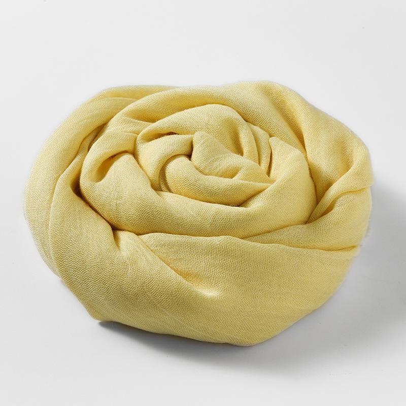 Soft Linen Texture Scarf-DESTINY