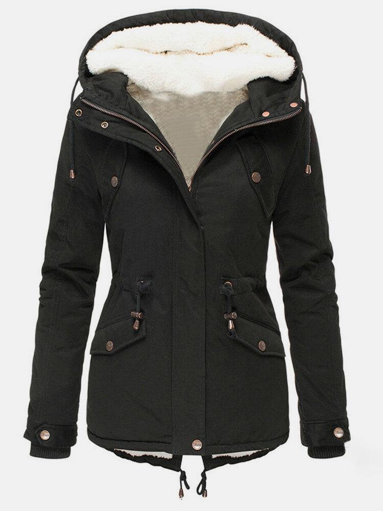 Winter coat with soft hood - Trendy fashion for any season-DESTINY