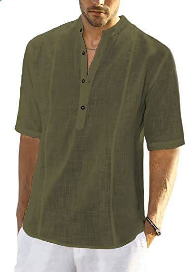 Angelo - Comfortable casual shirts made of linen-DESTINY