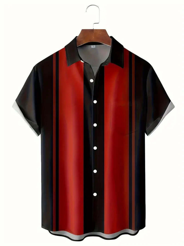 David – vintage color block t-shirt for men-DESTINY