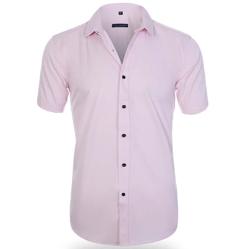 Breathable Elastic Anti-wrinkle Short Sleeve Shirt-DESTINY