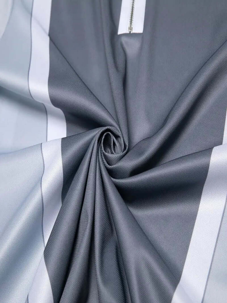 Ethan – casual short-sleeved shirt with stripe print-DESTINY