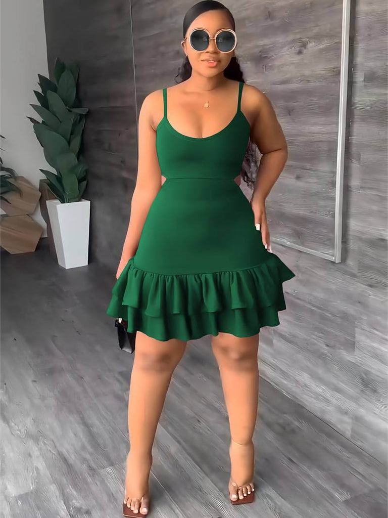 Amelia – chic sleeveless cami dress for women-DESTINY