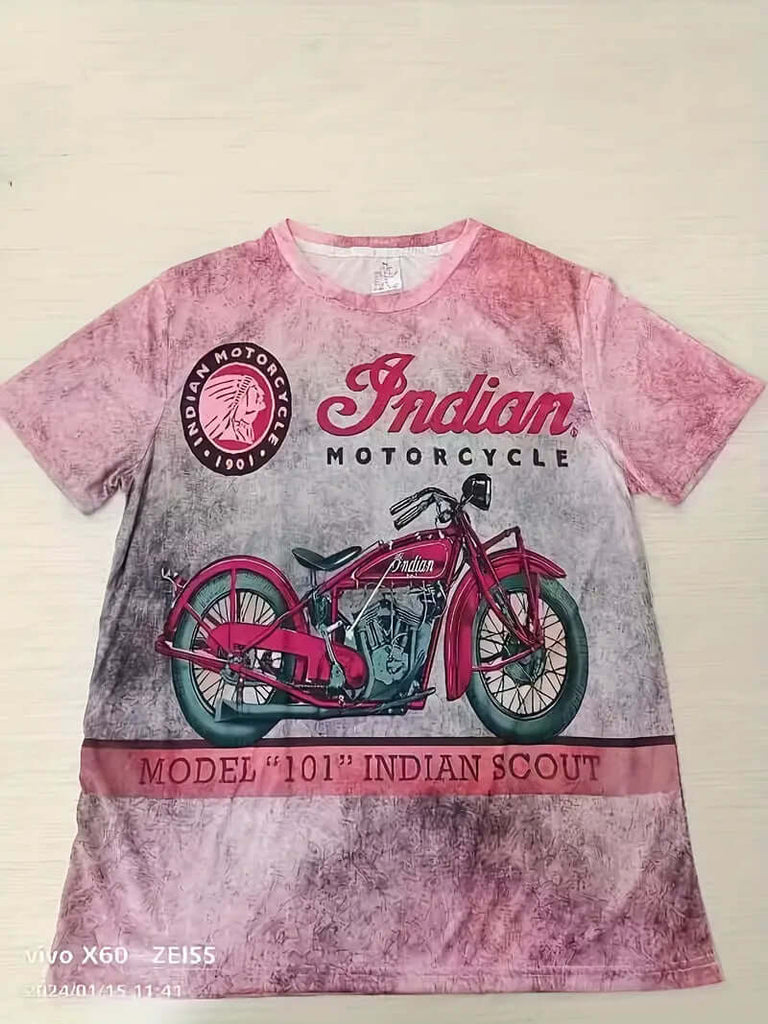 William - retro style graphic t-shirt for men-DESTINY