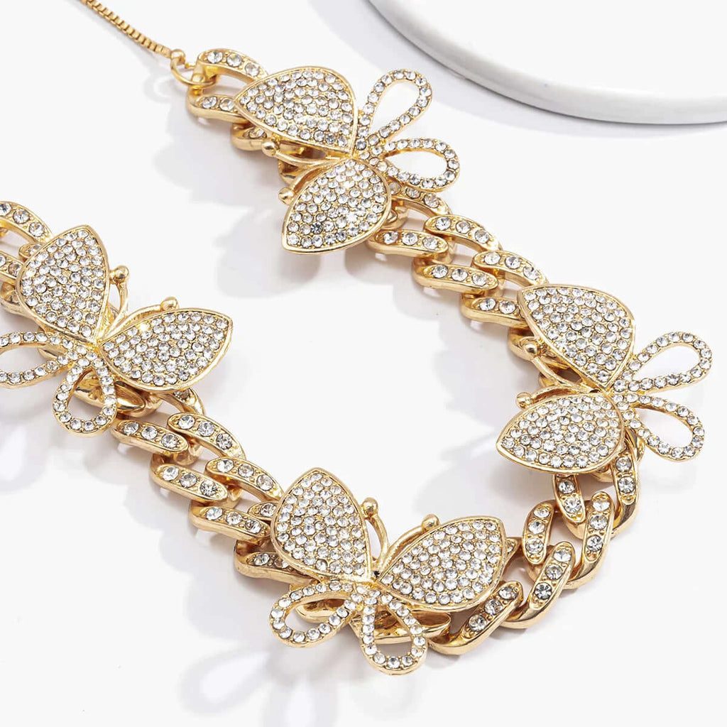 Fashion Butterfly Color Necklace-DESTINY
