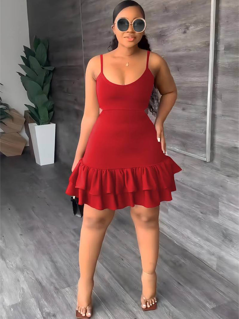 Amelia – chic sleeveless cami dress for women-DESTINY