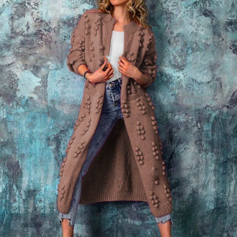 Long cardigan for spring - Ideal for layering - Trendy fashion for any season-DESTINY