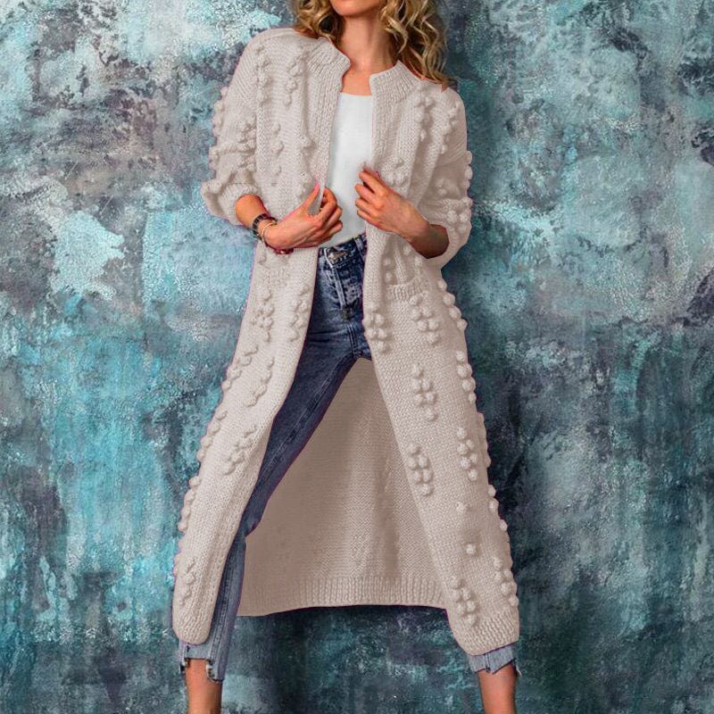 Long cardigan for spring - Ideal for layering - Trendy fashion for any season-DESTINY