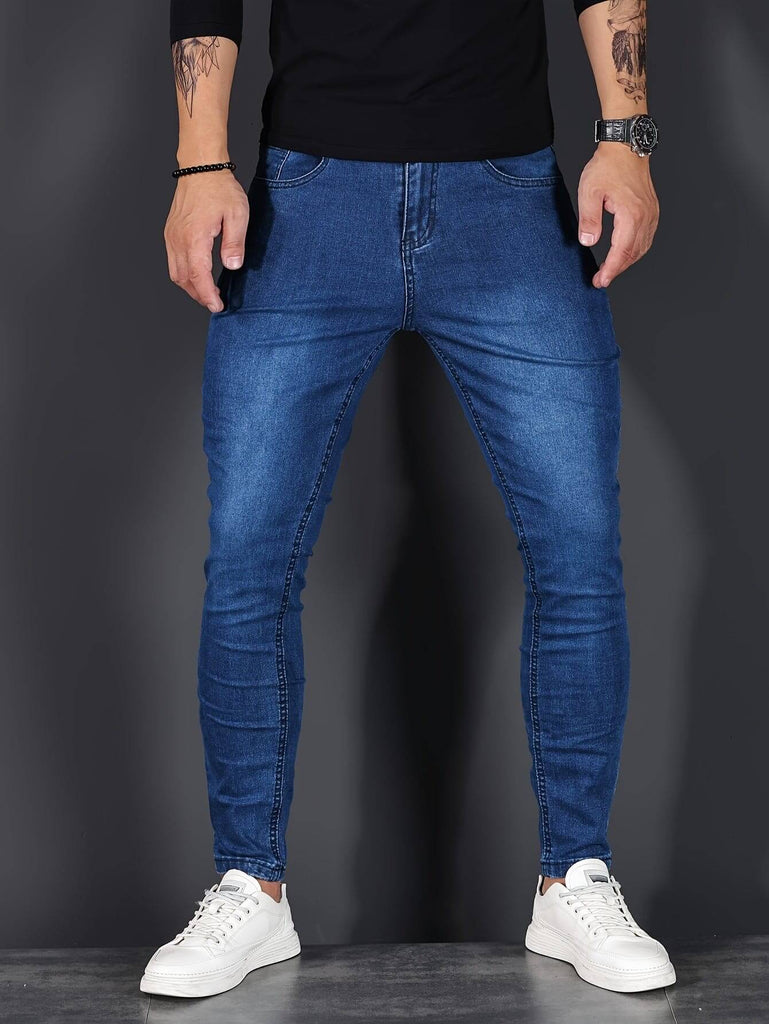 Abero - Men's denim jeans-DESTINY