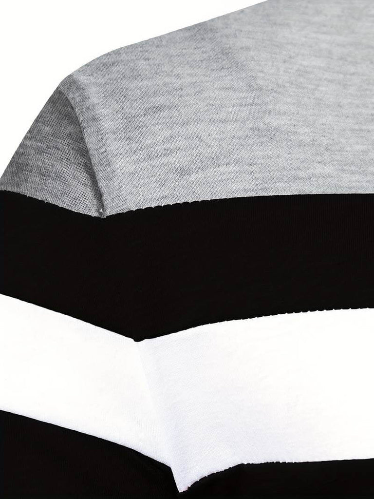 Ethan long sleeve zip polo shirt-DESTINY