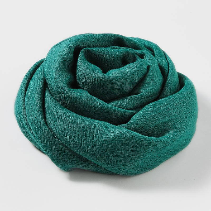 Soft Linen Texture Scarf-DESTINY