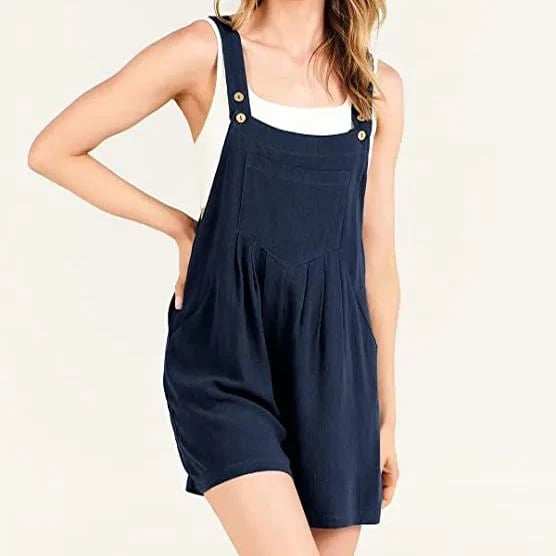 Sleeveless short overall-DESTINY
