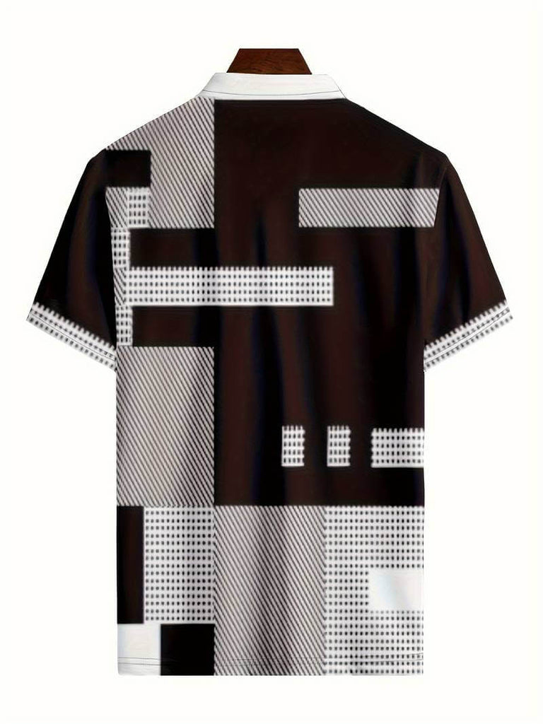 Lucas – strickshirt im retro-farbblock-design-DESTINY