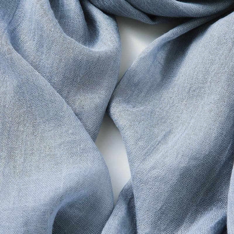Soft Linen Texture Scarf-DESTINY
