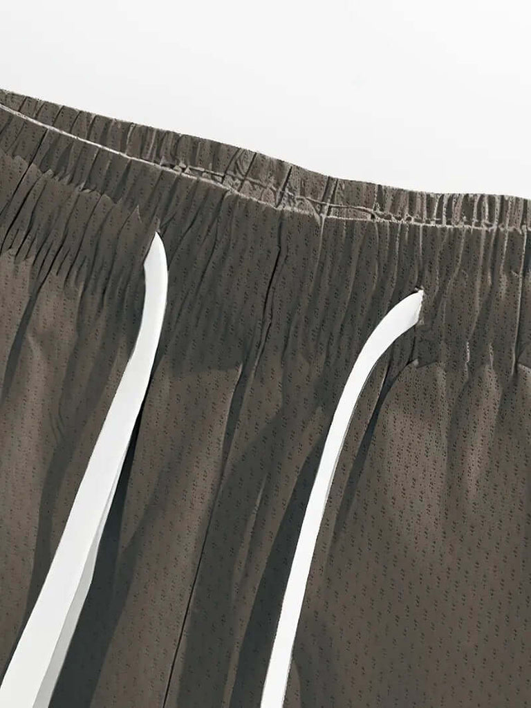 Matt - 2 piece color block short sleeve t-shirt and drawstring shorts-DESTINY