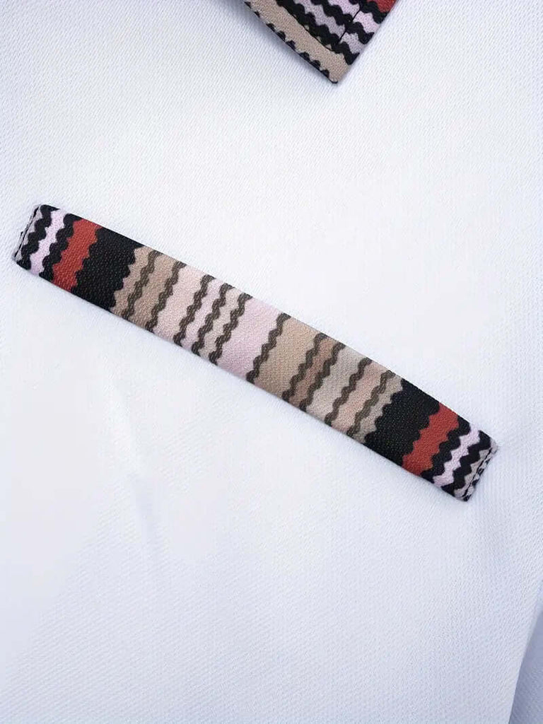 Daniel - breathable regular striped collar shirt for men-DESTINY