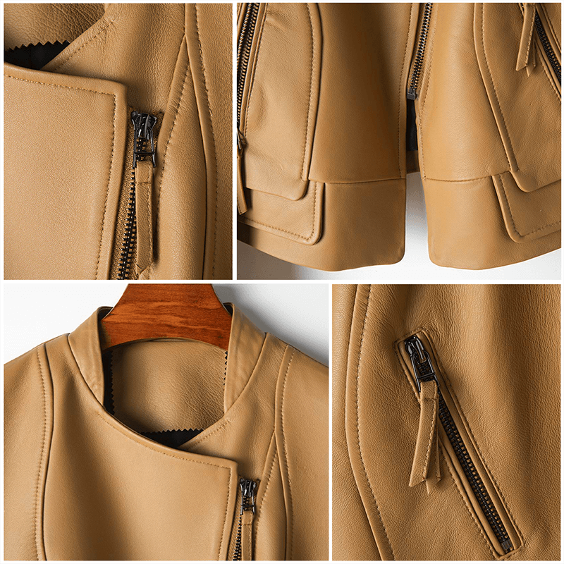 Rhonda - Fancy leather jacket-DESTINY