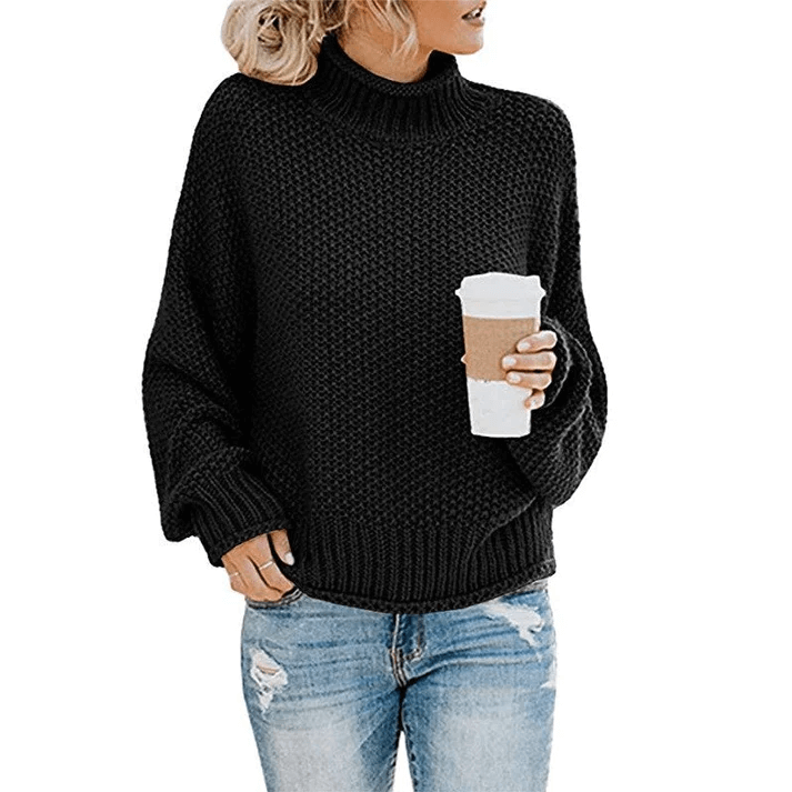 Lyuba™ Sweater with collar-DESTINY