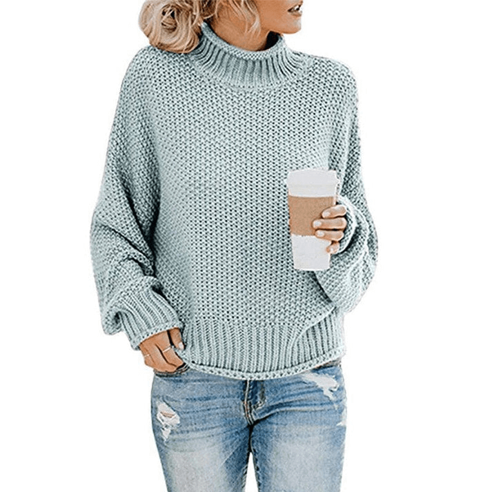 Lyuba™ Sweater with collar-DESTINY