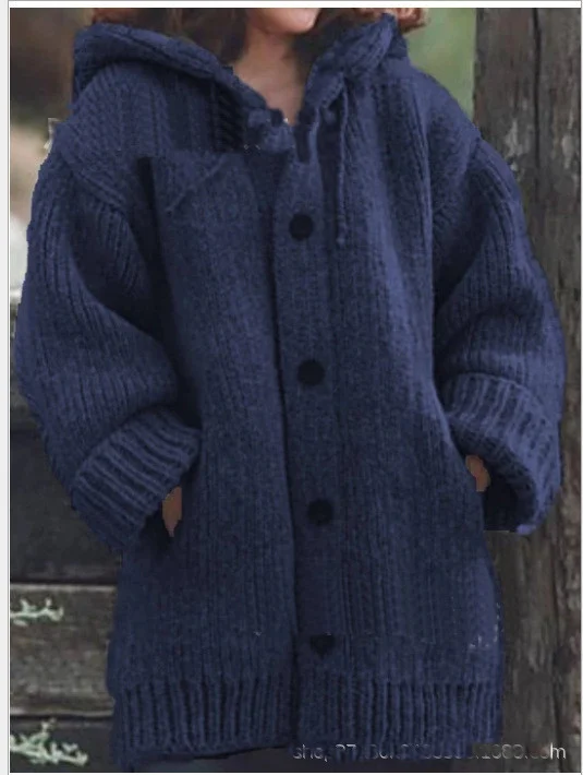 Cardigan with hood-DESTINY