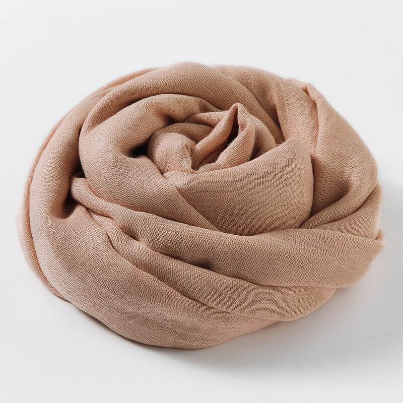 Soft Linen Texture Scarf-DESTINY