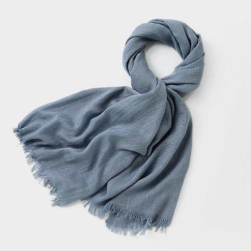 Soft Linen Texture Scarf-DESTINY