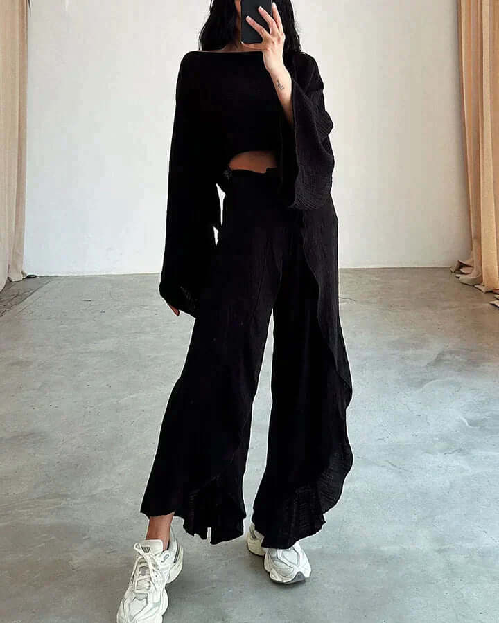 Liora - Comfortable tie set-DESTINY