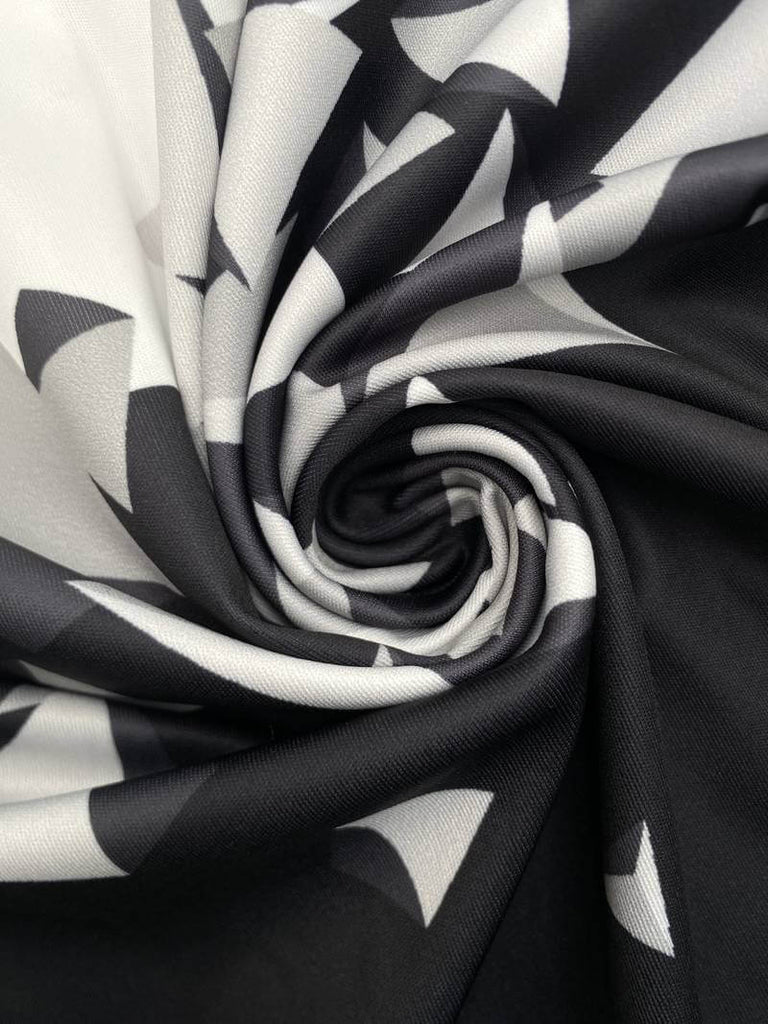 Edward geometric color block shirt for men-DESTINY