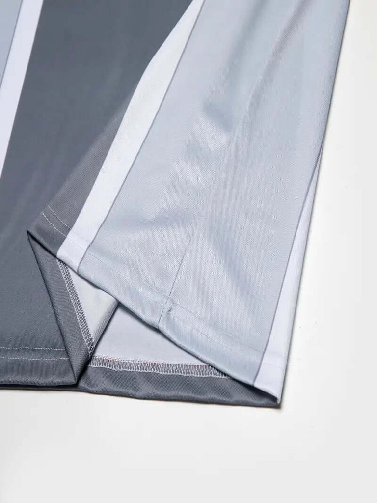 Ethan – casual short-sleeved shirt with stripe print-DESTINY