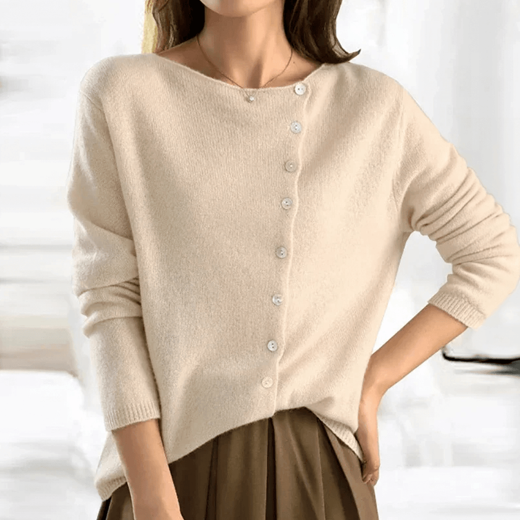 Velice® - Button sweater-DESTINY