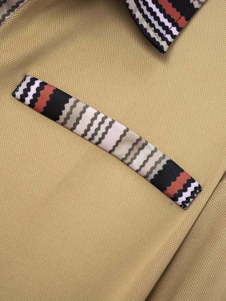 Daniel - breathable regular striped collar shirt for men-DESTINY