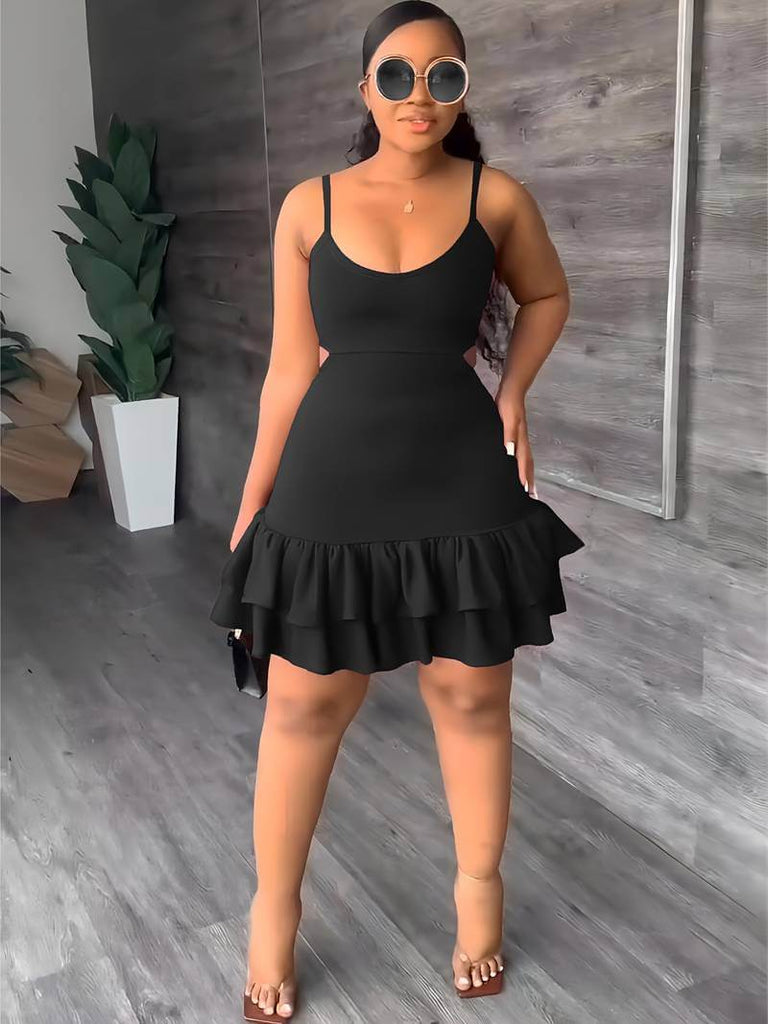 Amelia – chic sleeveless cami dress for women-DESTINY