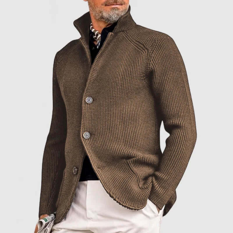 Ramon - Stylish men's cardigan-DESTINY