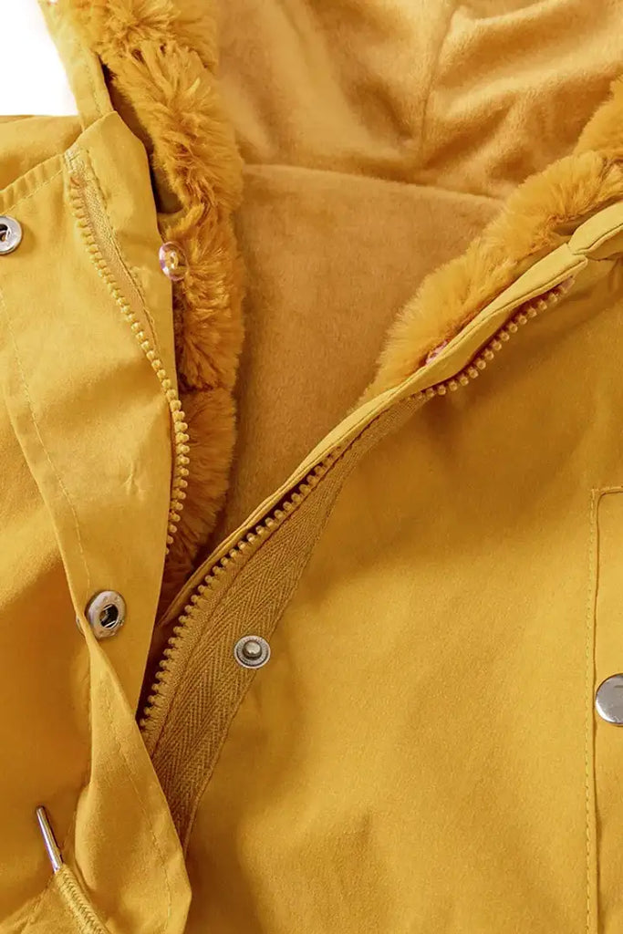 The warm fashion jacket with a cosy plush lining - Perfect for chilly days-DESTINY