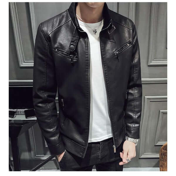 Milano Leather Jacket-DESTINY
