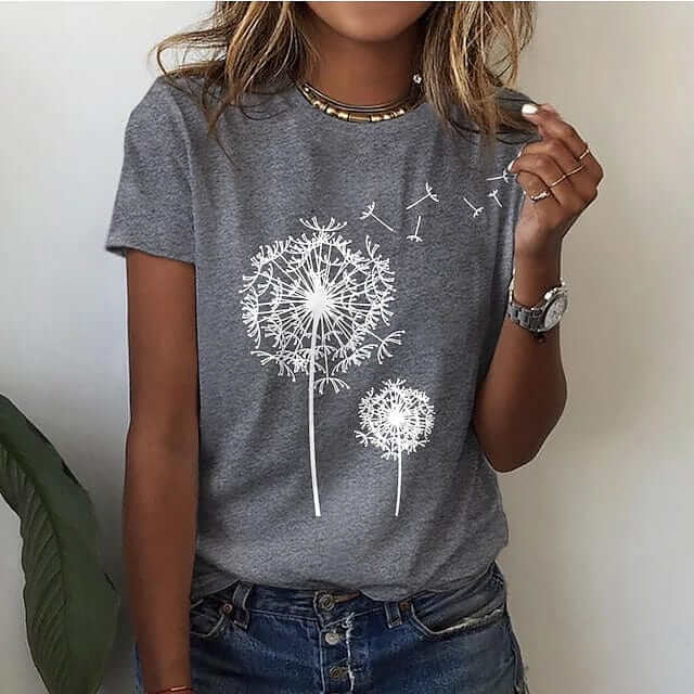 Inès Lavigne - elegant dandelion shirt-DESTINY