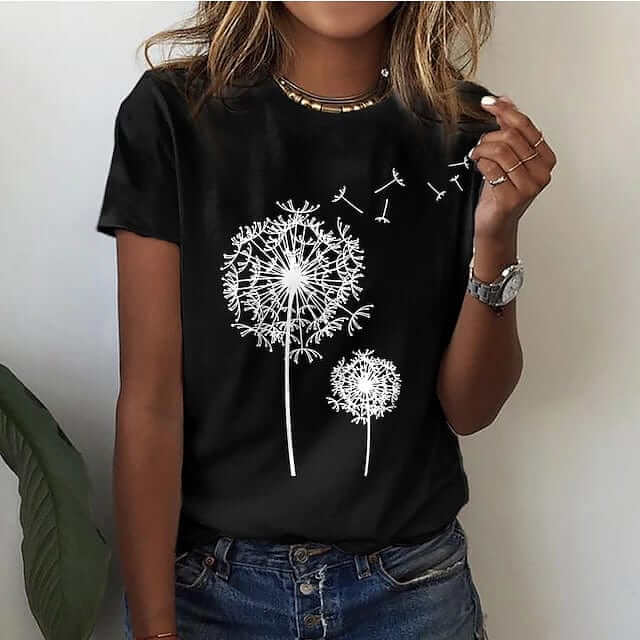 Inès Lavigne - elegant dandelion shirt-DESTINY