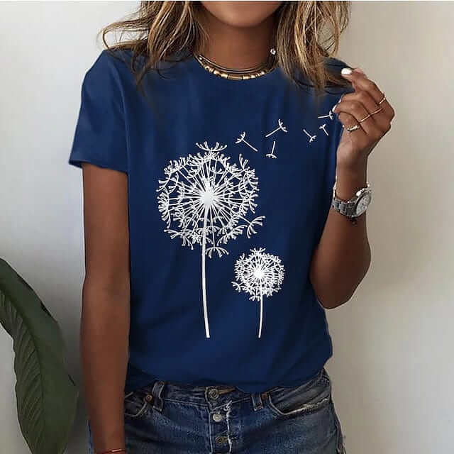 Inès Lavigne - elegant dandelion shirt-DESTINY