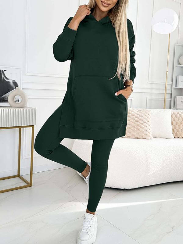 Nivienne | Elegant hoodie and legging set-DESTINY