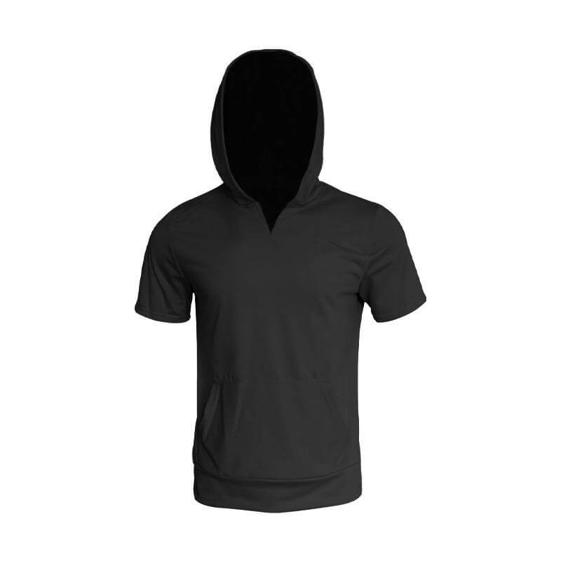 Men's Loose Casual Hoodie Sports Short Sleeve T-Shirt 01323485YM-DESTINY