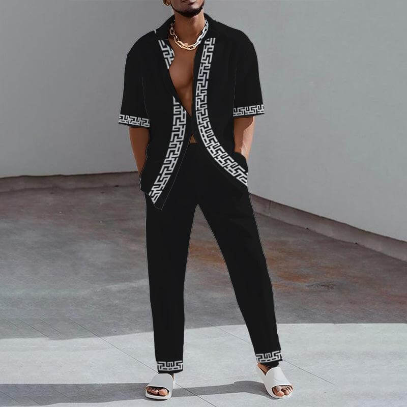 Men's Long Sleeve Casual Suit 26674330YM-DESTINY