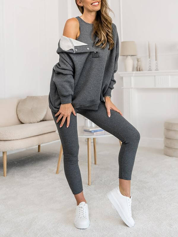 Aleezay | Comfy hooded sweatshirt-DESTINY