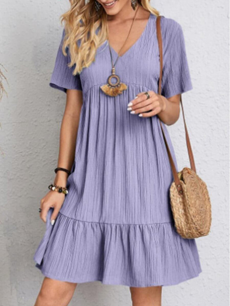 Flowing Dresses In Cotton and Linen-DESTINY