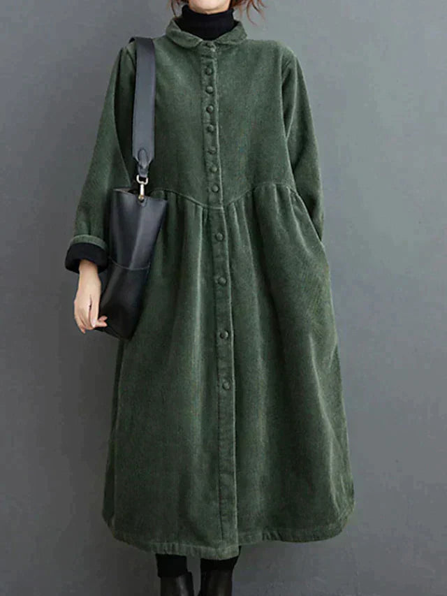 Long vintage coat - Perfect for chilly days-DESTINY